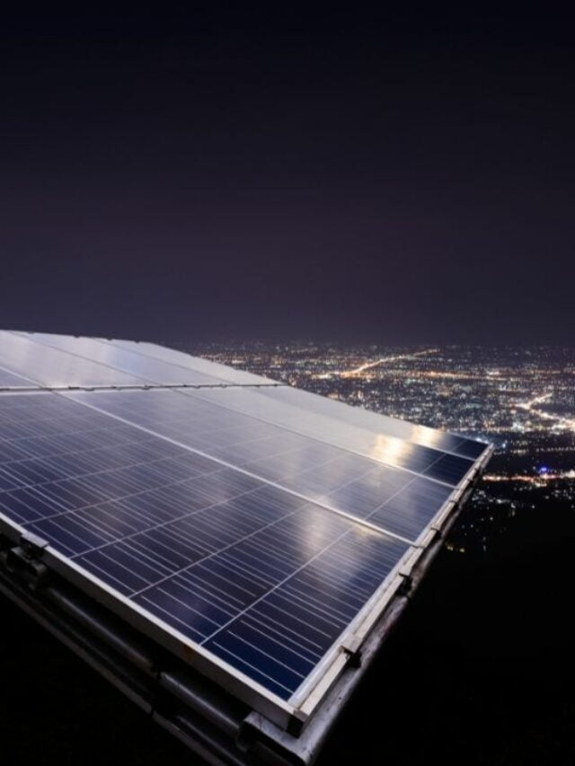 Nova tecnologia de célula fotovoltaica modificada prospera à noite