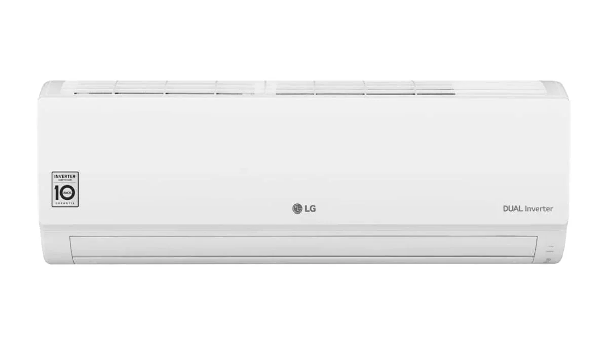 modelo de ar-condicionado que consomem menos energia: Split Hi-Wall LG DUAL Inverter 9000 BTU