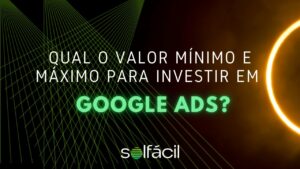 Qual o valor mínimo para o integrador começar no Google Ads.