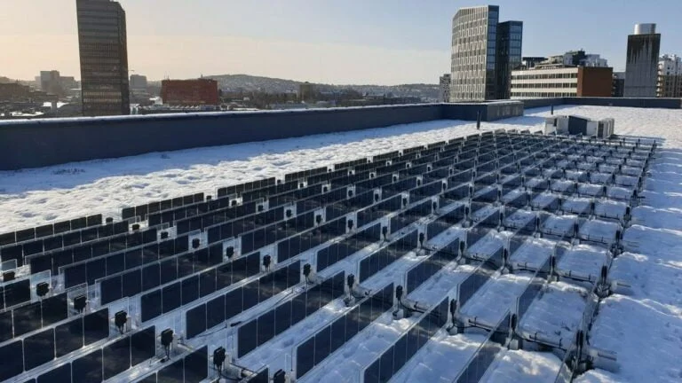 Painéis solares na vertical funcionam melhor?