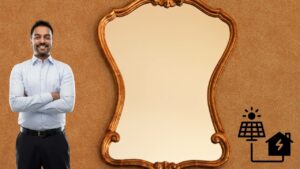 Técnica do espelho para melhorar as vendas de energia solar.