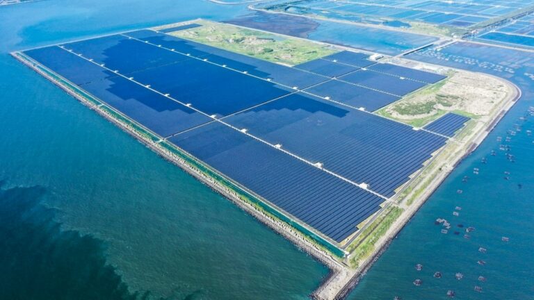 Estreia do maior projeto de energia solar de Taiwan