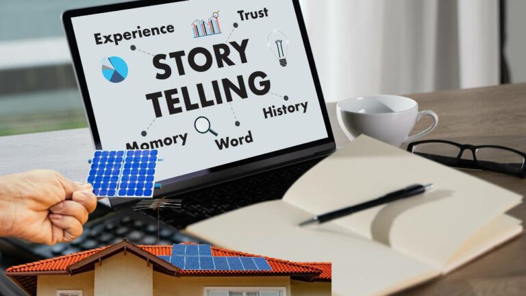 Técnicas de storytelling para apresentação de benefícios da energia solar