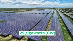 Brasil ultrapassa os 29 GW de potência instalada em energia solar.